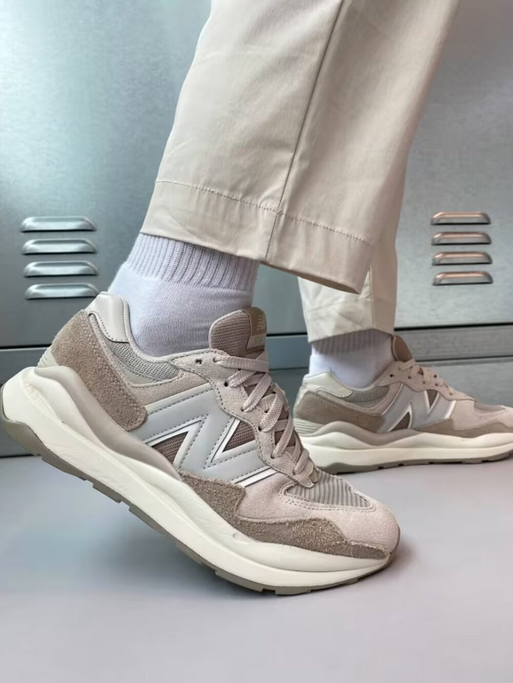 New Balance 5740 Moonbeam, Mindful Grey Low Top Sneaker